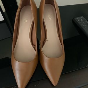 Tan High Heels